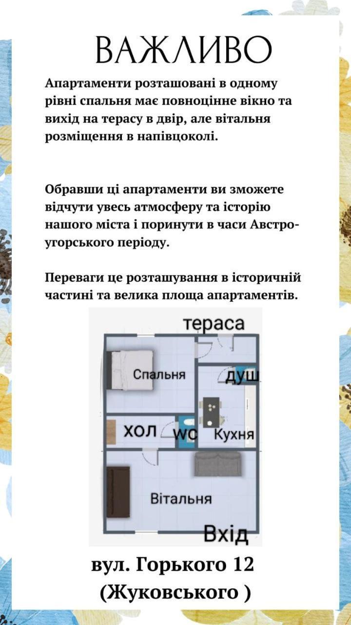 체르니우치 2Х Кім-Й Loft На Площі Філармонії By Willox 아파트 외부 사진